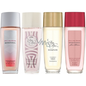 DÁREK Celine Dion parfémovaný deodorant sklo pro ženy Tester