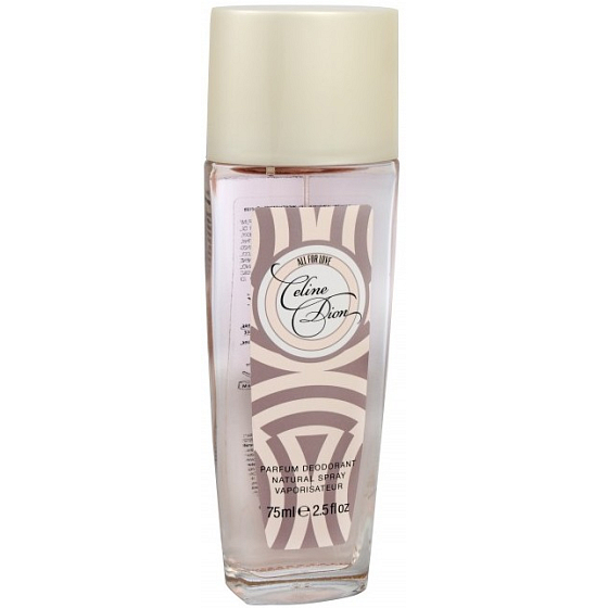 Celine Dion Signature All For Love perfumed deodorant glass for women 75 ml