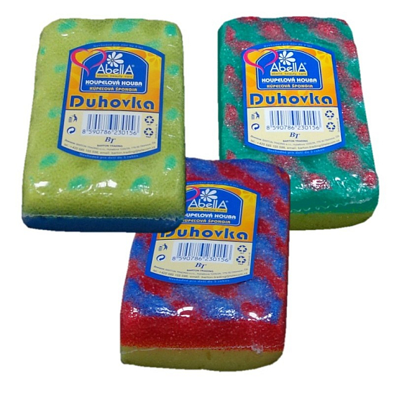 Abella Bath sponge Iris glued 1 piece