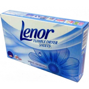 Lenor Spring Awakening scent of spring flowers, patchouli and cedar napkins for clothes dryer 34 pieces