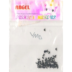 Angel nail decorations marigolds black 1 package