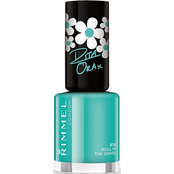 Rimmel London 60 Seconds Nail Polish by Rita Ora nail polish 878 Roll In The Grass 8 ml
