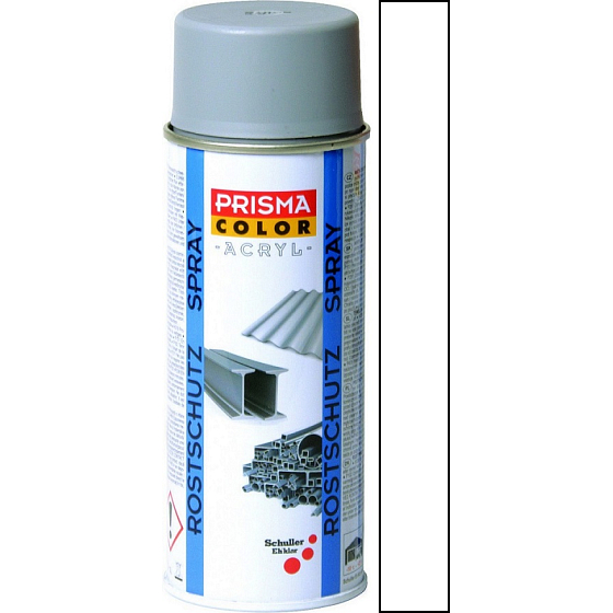 Schuller Eh klar Prisma Color No Rust Primer Spray 91056 Anti-Corrosion White 400 ml