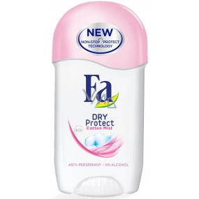 Fa Dry Protect Cotton Mist antiperspirant deodorant stick for women 50 ml