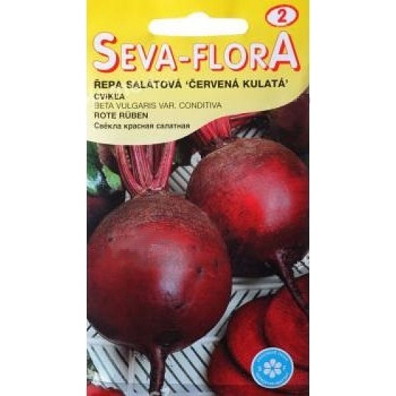 Seva - Flora Beetroot red round 4 g