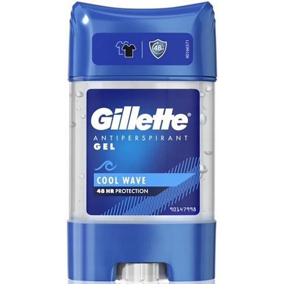 Gillette Cool Wave gel antiperspirant for men 70 ml