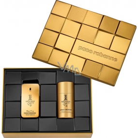 Paco Rabanne 1 Million eau de toilette for men 50 ml + deodorant stick 75 ml, gift set