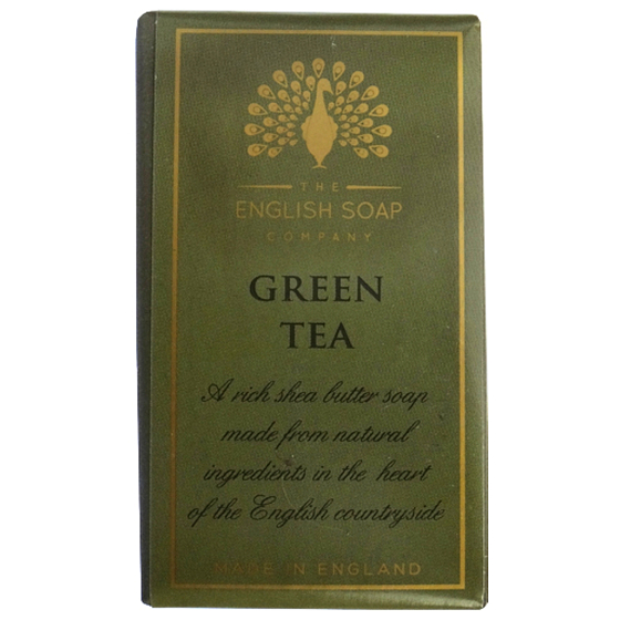 English Soap Green tea natural perfumed soap with shea butter 200g