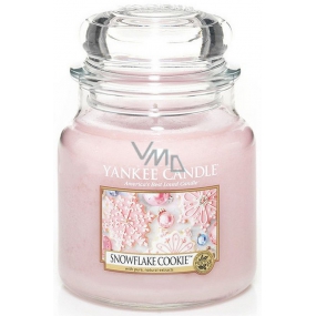 Yankee Candle Snowflake Cookie Classic Scented Candle Medium Glass 411 g