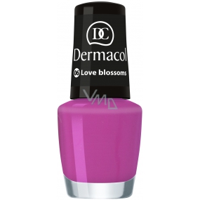 Dermacol Nail Polish Mini Summer Collection nail polish 06 Love blossoms 5 ml