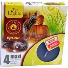 Tea Lights Opium scented tea lights Maxi 4 pieces