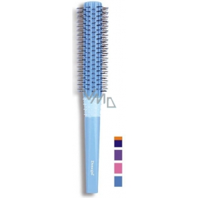 Donegal Hair brush round plastic with nylon needles 21 cm