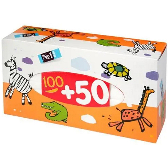 Bella Happy Baby Octopus hygienic handkerchiefs 2 ply 150 pieces
