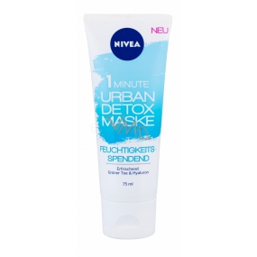 Nivea Urban Skin Detox 1-minute moisturizing mask with green tea 75 ml