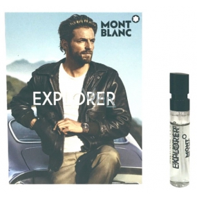 Montblanc Explorer Eau de Parfum for Men 2 ml with spray, vial