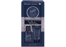 Baylis & Harding The Fuzzy Duck Pink Pepper and Agarwood Beard Shampoo 100 ml + Face Wash 50 ml + Beard Wax 50 ml + comb, cosmetic set for men