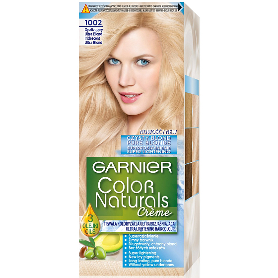 Garnier Color Naturals Créme hair color 1002 Rainbow ultra blond