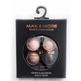 Max & More baked eyeshadow 430 Ombre Bronze 5.5 g
