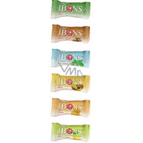 Vieste Original Ibons Ginger chewy candies sweetened with cane sugar mix of flavors 110 g