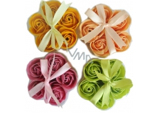 NeoCos Soap rose confetti light orange 5 pieces x 3 g, gift box