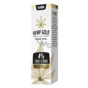 Virde Hemp Gold 4% CBD / CBDA hemp oil, food supplement 10 ml