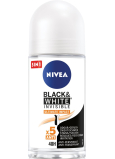 Nivea Black & White Invisible Ultimate Impact ball antiperspirant deodorant roll-on for women 50 ml