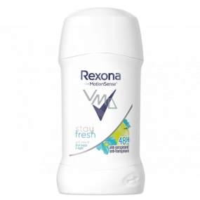 Rexona Stay Fresh Blue Poppy & Apple - Blue poppy and apple solid antiperspirant deodorant stick with 48-hour effect for women 40 ml