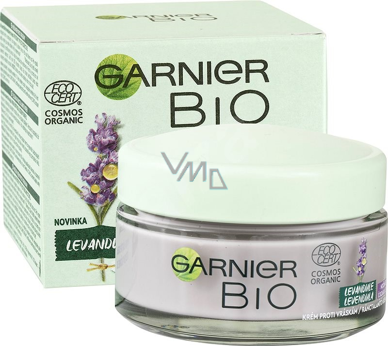 drogerie Garnier anti-wrinkle skin Bio night - ml VMD Lavender 50 parfumerie - cream