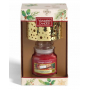 Yankee Candle Unwrap The Magic - Expand the magic scented candle Classic small glass 104 g + metal shade 1 piece, Christmas gift set