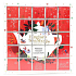 English Tea Shop Bio Advent calendar Puzzle red 25 pieces of biodegradable tea pyramids, 13 flavors, 48 g, gift set