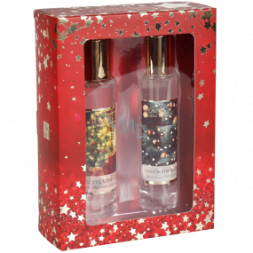 Heart & Home Sparkling Christmas and Scent of Christmas Tree Air Freshener Spray 2 x 50 ml, set