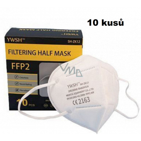 YWSH Respirator oral protective 4-layer FFP2 face mask 10 pieces