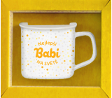 Albi Mug with tea The best grandma in the world 345 ml + 25 g