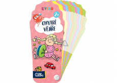 Albi Kvído Clever fans picture cards with 100 questions and answers At Home recommended age 2+