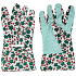 Spokar Working gloves flowered with dots