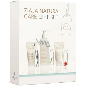 Ziaja Natural Care moisturizing day cream 50 ml + regenerating night cream 50 ml + face wash 200 ml, cosmetic set