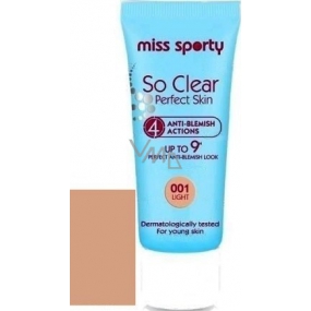 Miss Sports So Clear Anti-Bacterial Makeup 003 dark 30 ml