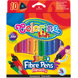 Colorino Pastel markers with glitter 6 colors - VMD parfumerie - drogerie