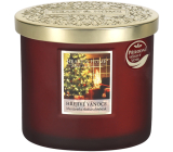 Heart & Home Warm Christmas Soy scented candle ellipse burns up to 40 hours 220 g