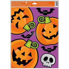 Window film Halloween ghosts pumpkin 30 x 42 cm