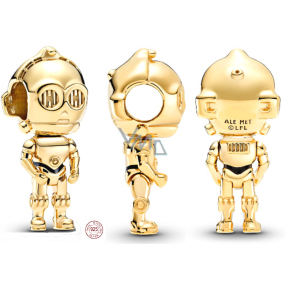 Charm Sterling silver 925 Marvel Star Wars C-3PO, bracelet bead