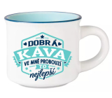 Albi Espresso Mug - Good coffee brings out the best in me 45 ml