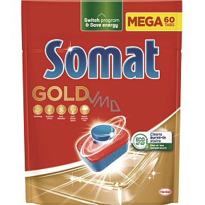 Somat Dishwasher Tablets Gold 60 pcs