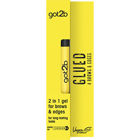 got2b Glued 4 Brows & Edges eyebrow and baby hair gel 2in1, 16 ml
