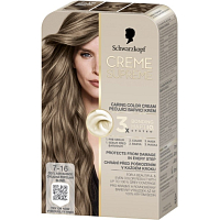 Schwarzkopf Creme Supreme hair color 7-16 cool ash blonde 60 ml