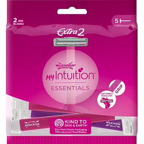 Wilkinson Sword Extra 2 Beauty disposable razors MY Intuition Essential, 5 pcs