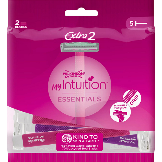 Wilkinson Sword Extra 2 Beauty disposable razors MY Intuition Essential, 5 pcs