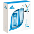 Adidas Pure Lightness perfumed deodorant glass for women 75 ml + shower gel 200 ml, gift set