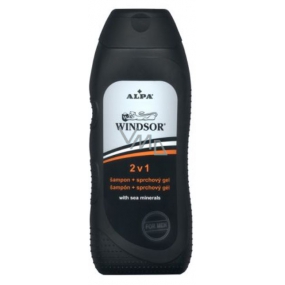 Alpa Windsor 2 in 1 shampoo and shower gel for men 400 ml