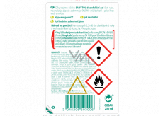 Sanytol Disinfection disinfectant gel for hands with Green Tea, destroys viruses and bacteria 75 ml